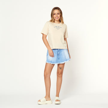 Polo Oversize Mermaid Crema