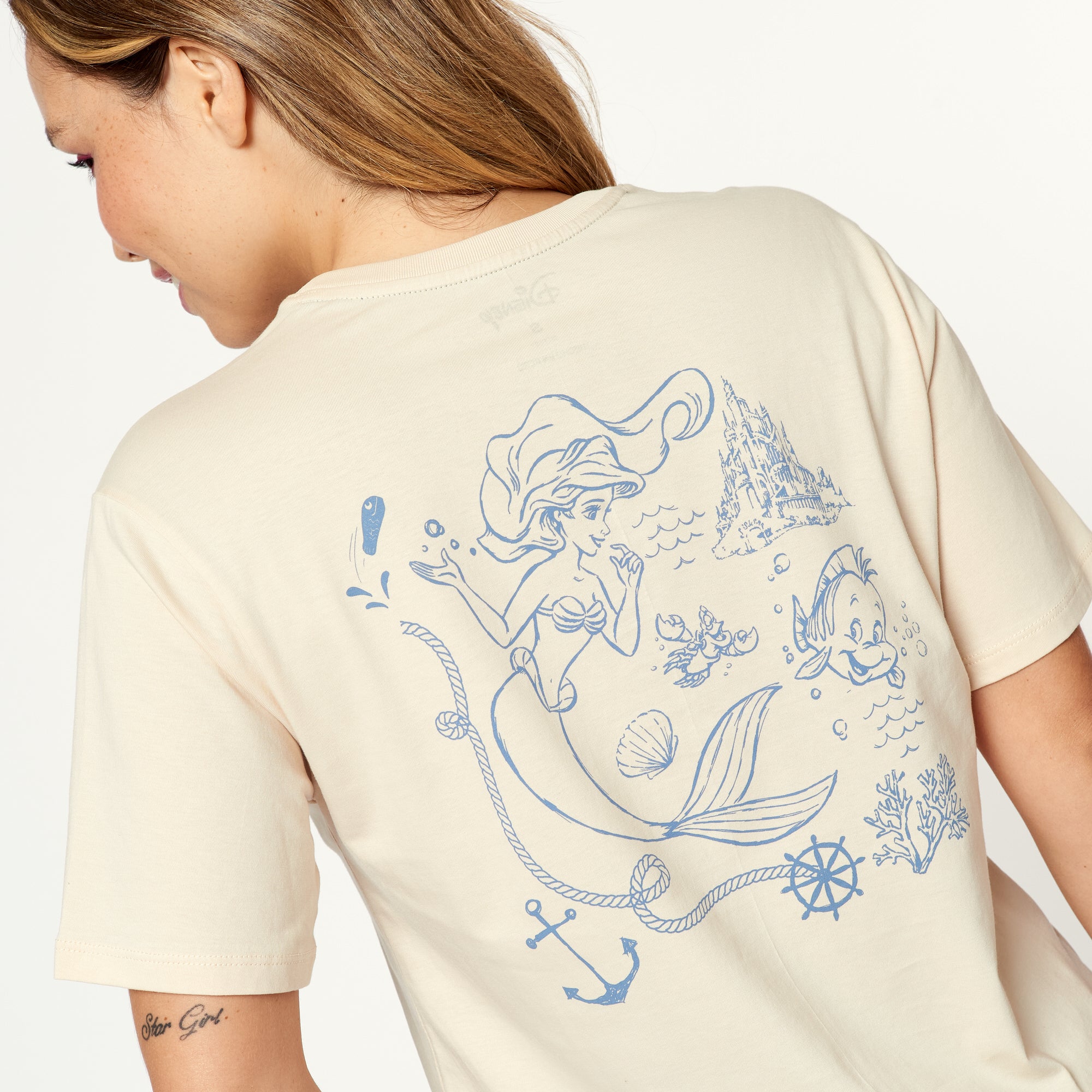 Polo Oversize Mermaid Crema