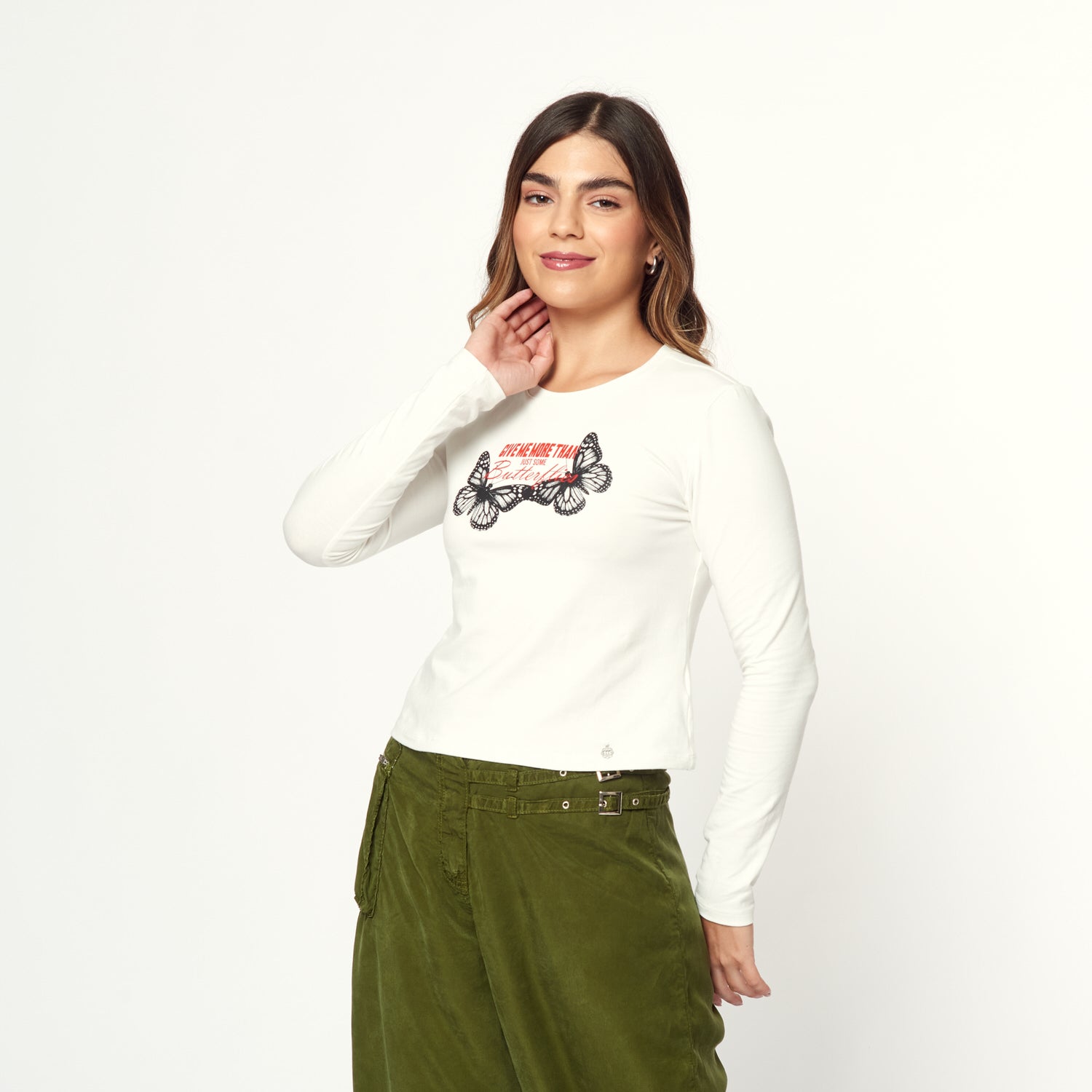 Polo Riot Hueso