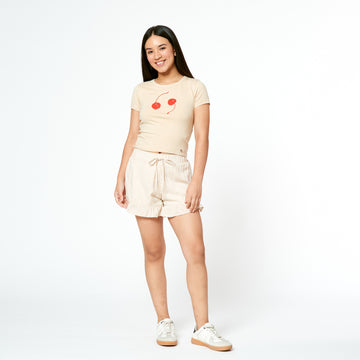 Polo Skinny Crema