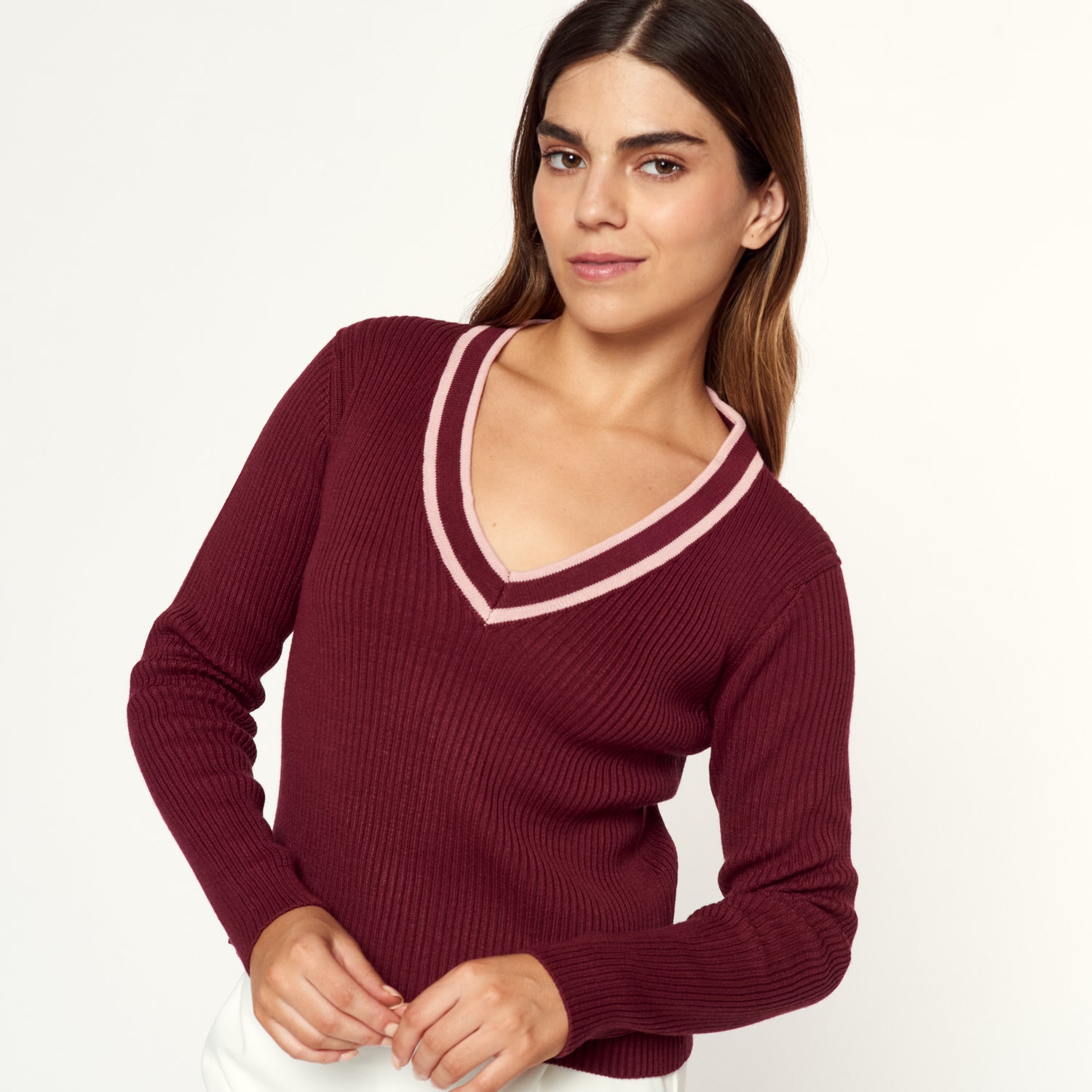 Polo Sombria Burgundy