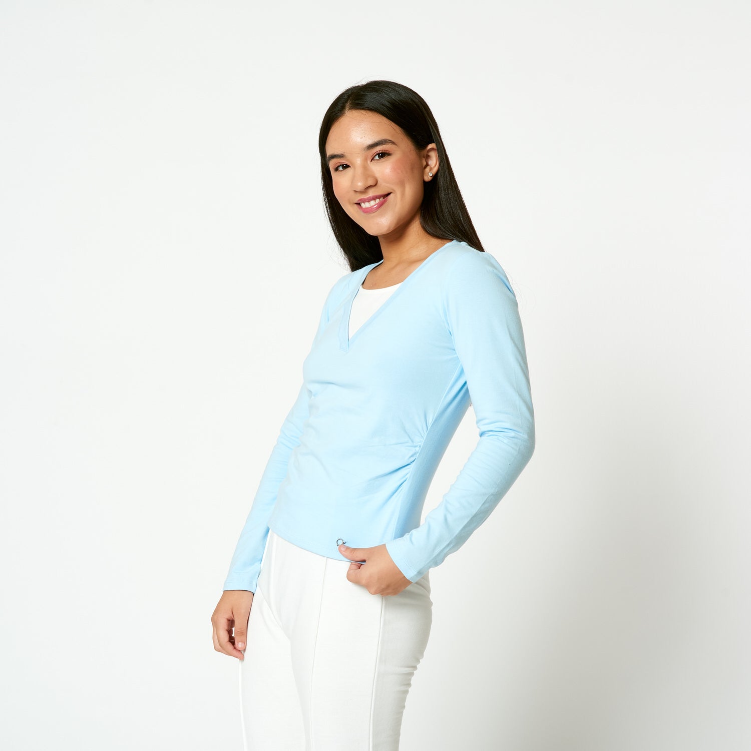Polo Valentina Celeste