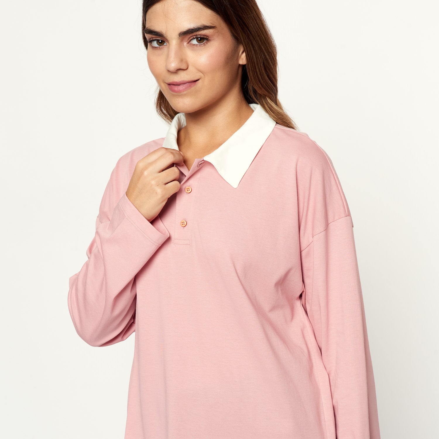 Polo Coraline Palo Rosa