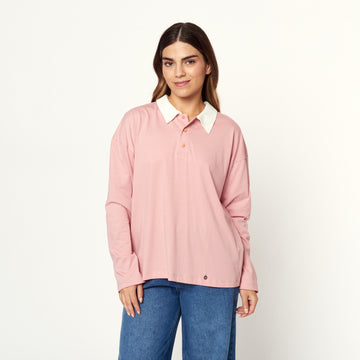Polo Coraline Palo Rosa