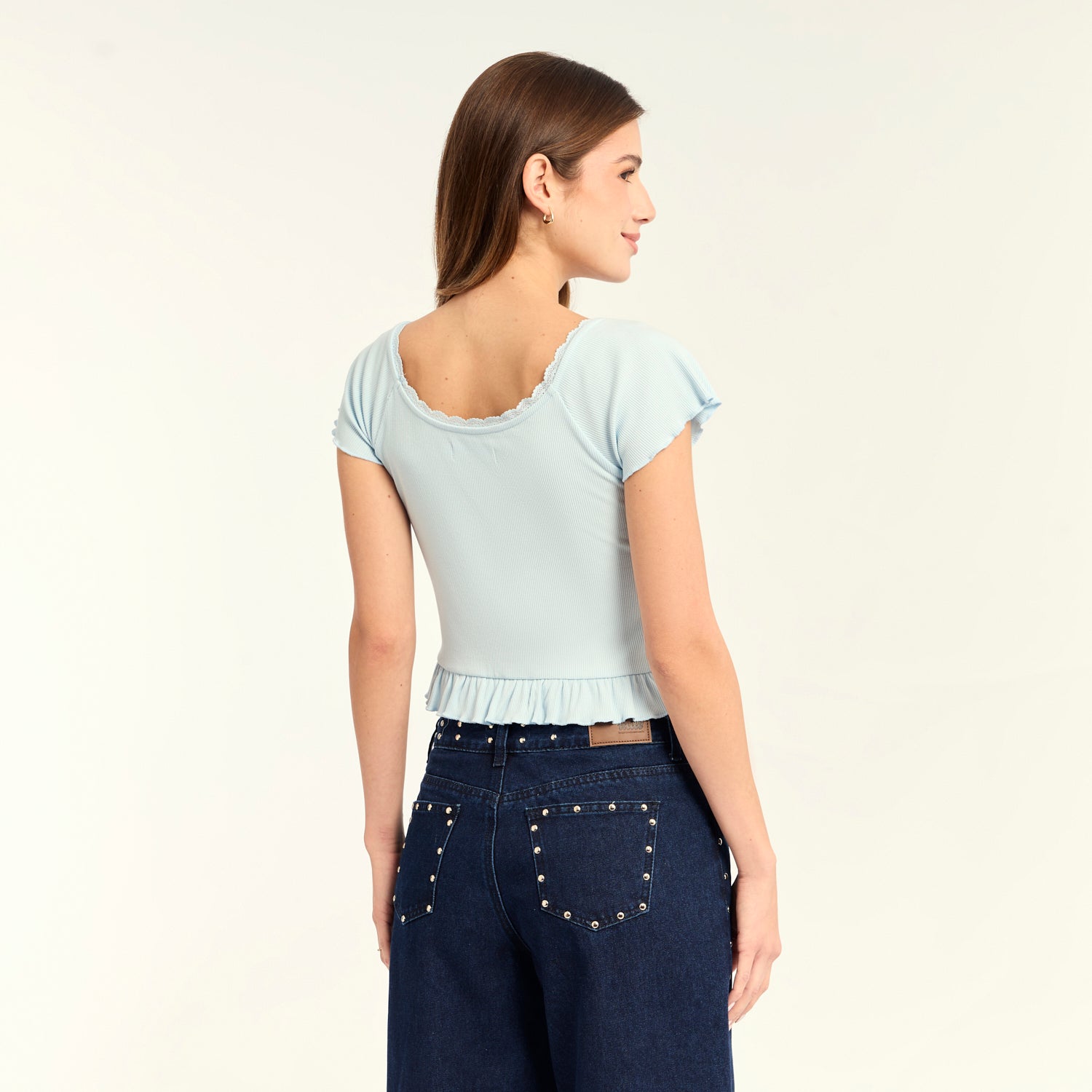 Polo Nessy Celeste