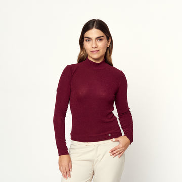 Polo Olivia Burgundy