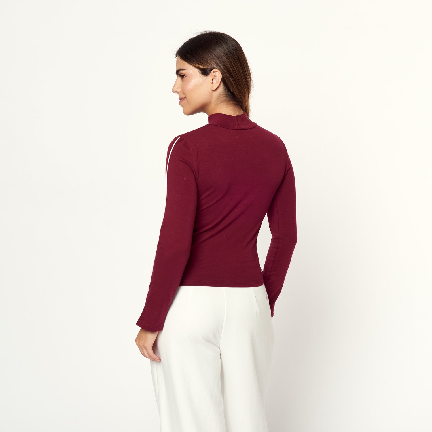 Polo Tini Burgundy