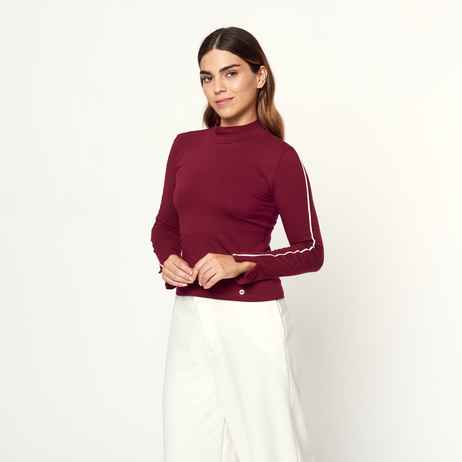 Polo Tini Burgundy