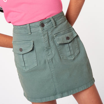 Falda Green Verde