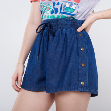 Short New Wave Azul