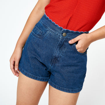 Short Onda Azul