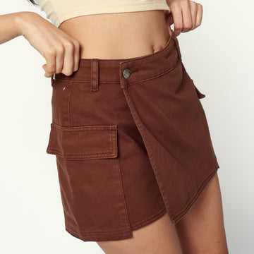Short Valentina Marron