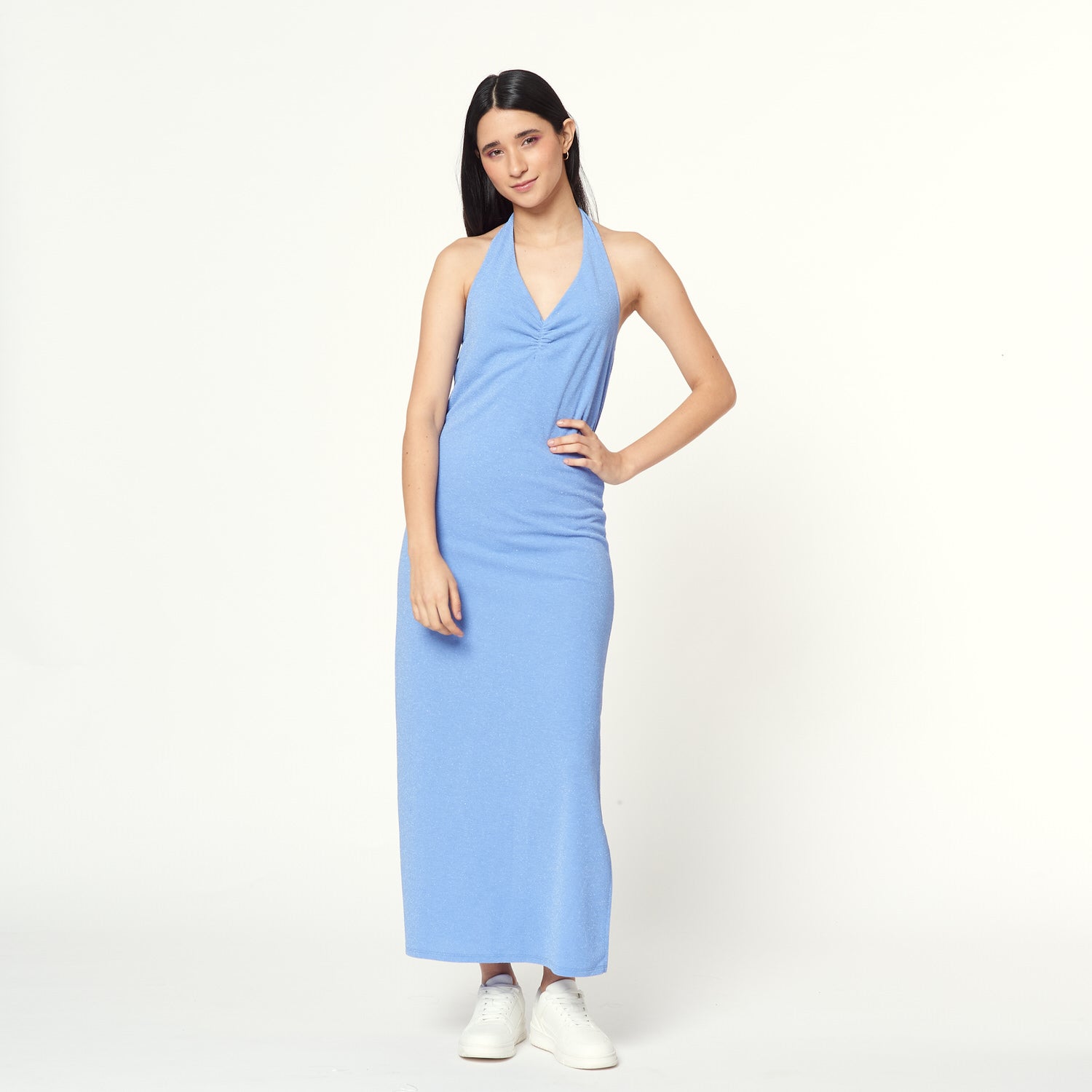 Vestido Adita Celeste