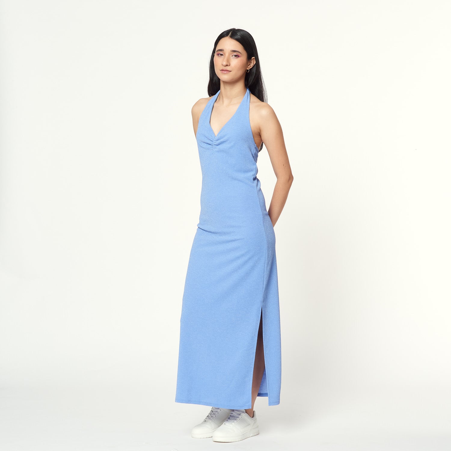 Vestido Adita Celeste