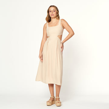 Vestido Amanda Crema