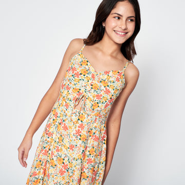 Vestido Begonia Print