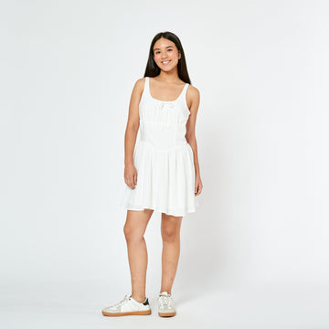 Vestido Blondie Hueso