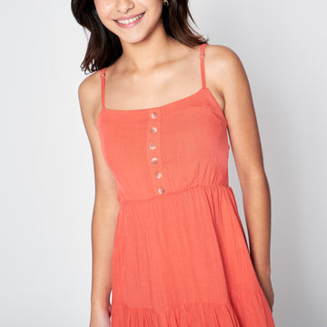 Vestido DC Coral