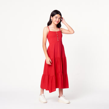 Vestido Dc Rojo