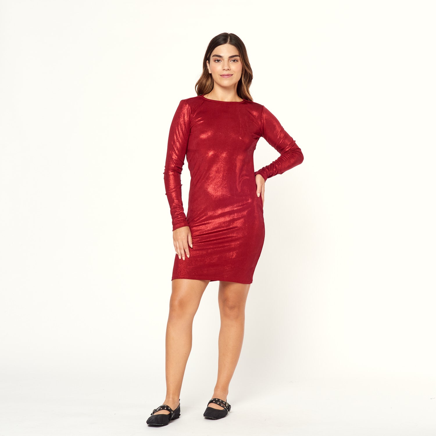 Vestido Denver Burgundy