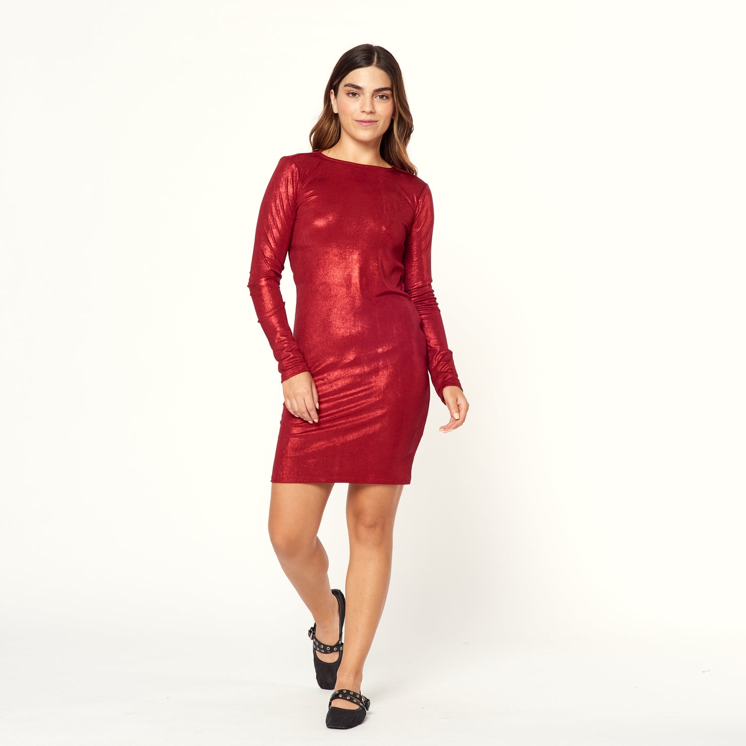 Vestido Denver Burgundy