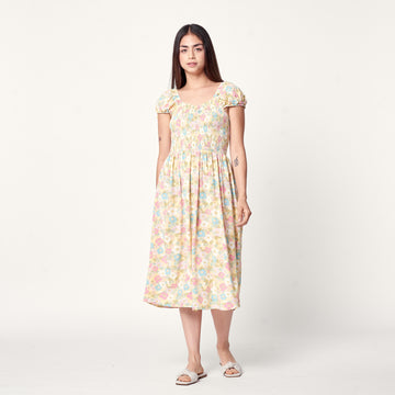 Vestido Escote Print