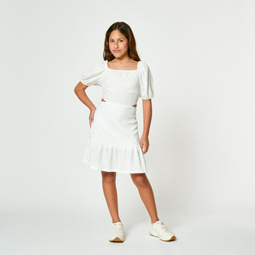 Vestido Esmeralda Hueso