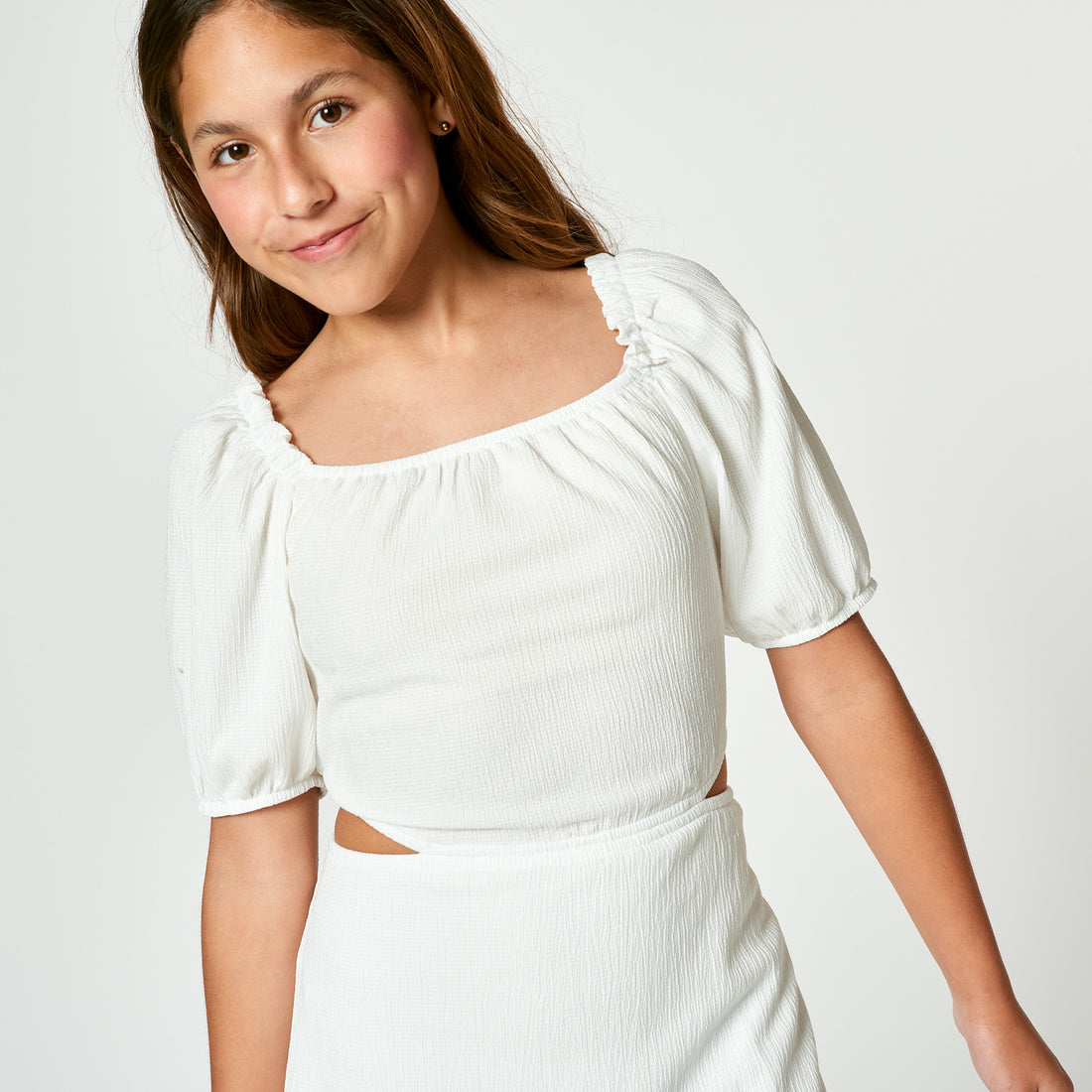 Vestido Esmeralda Hueso