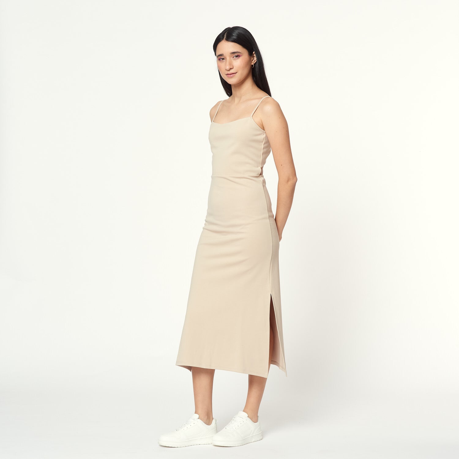 Vestido Evelyn Crema