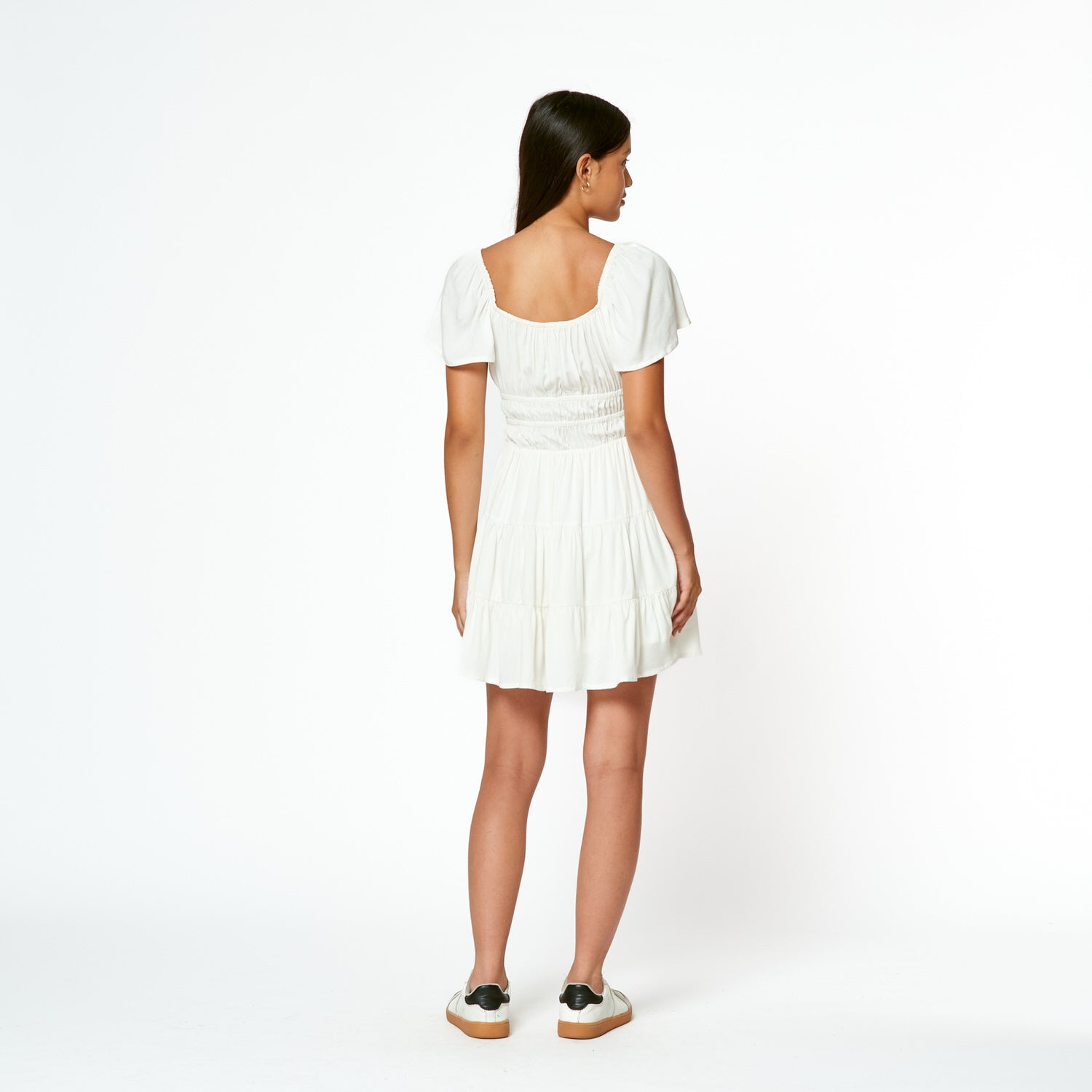 Vestido Lyndra Hueso