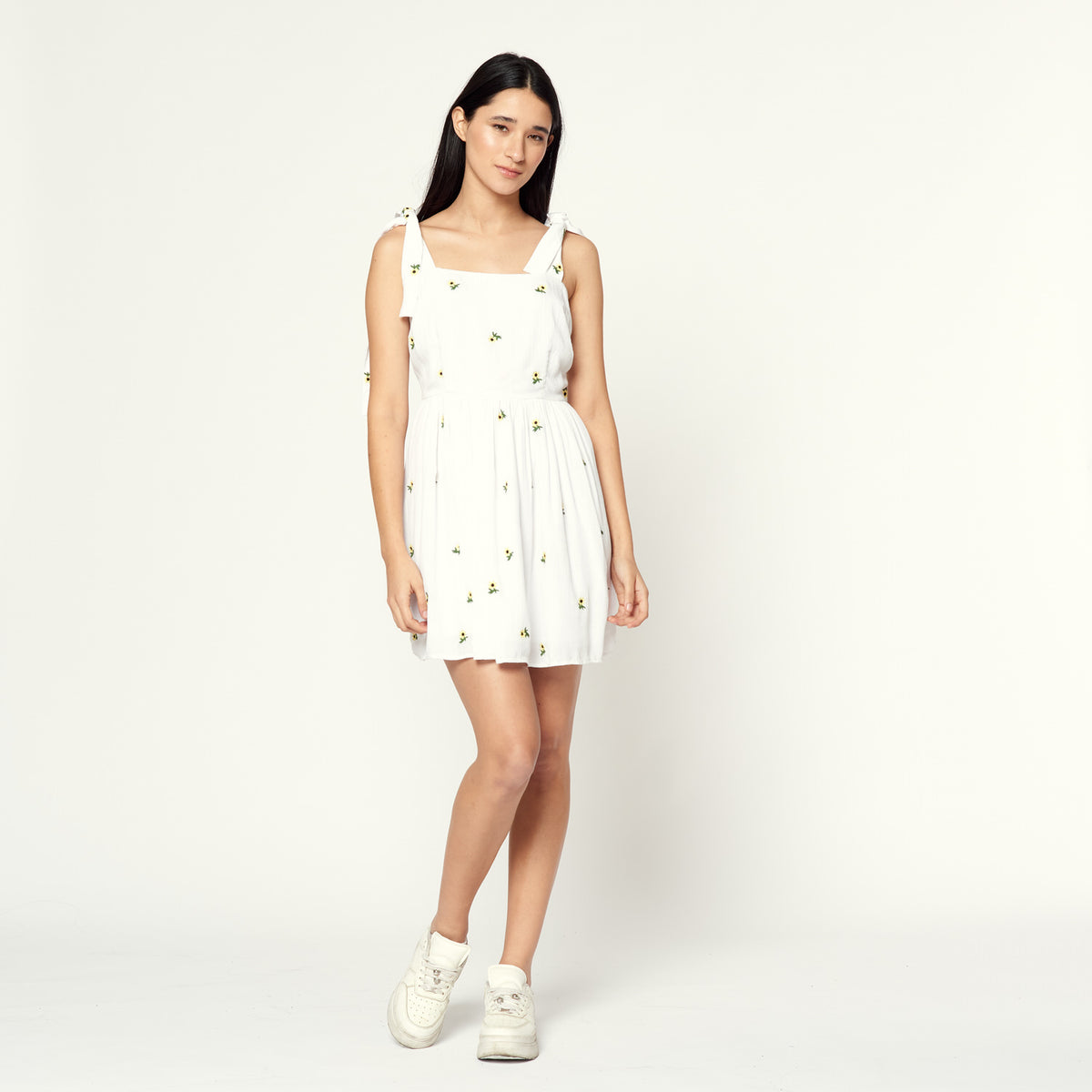 Vestido Margarita Hueso