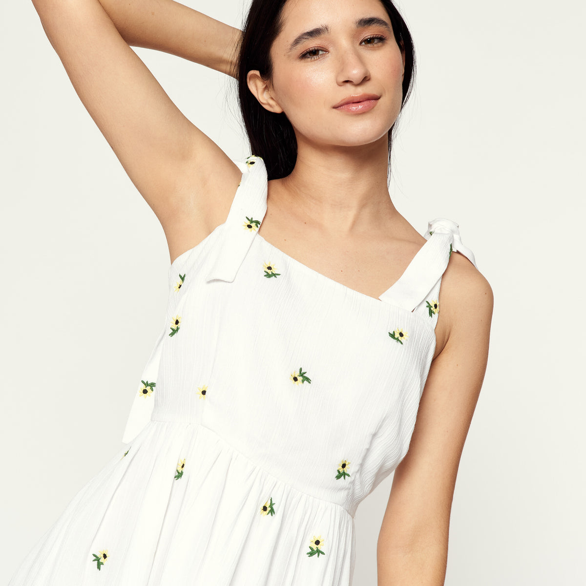 Vestido Margarita Hueso