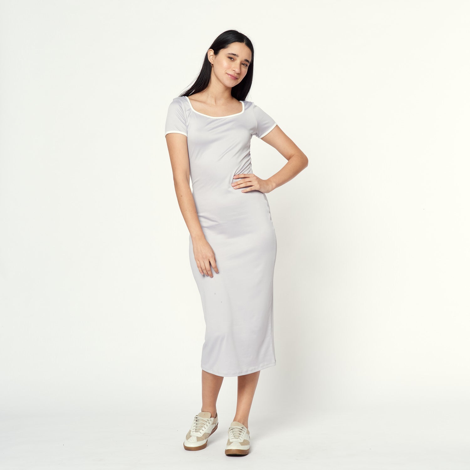 Vestido Odaliza Gris