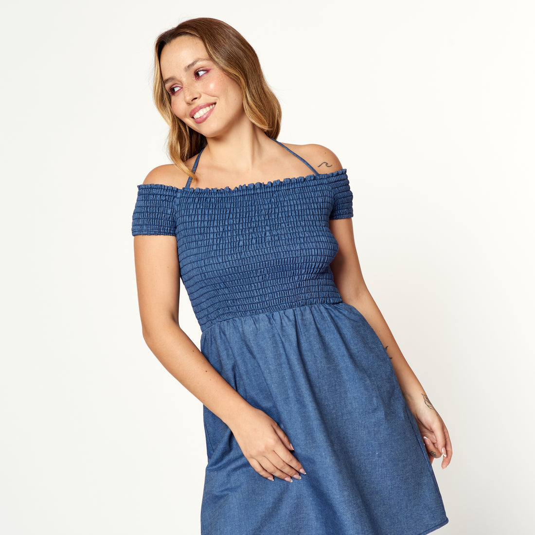 Vestido Queenie Azul