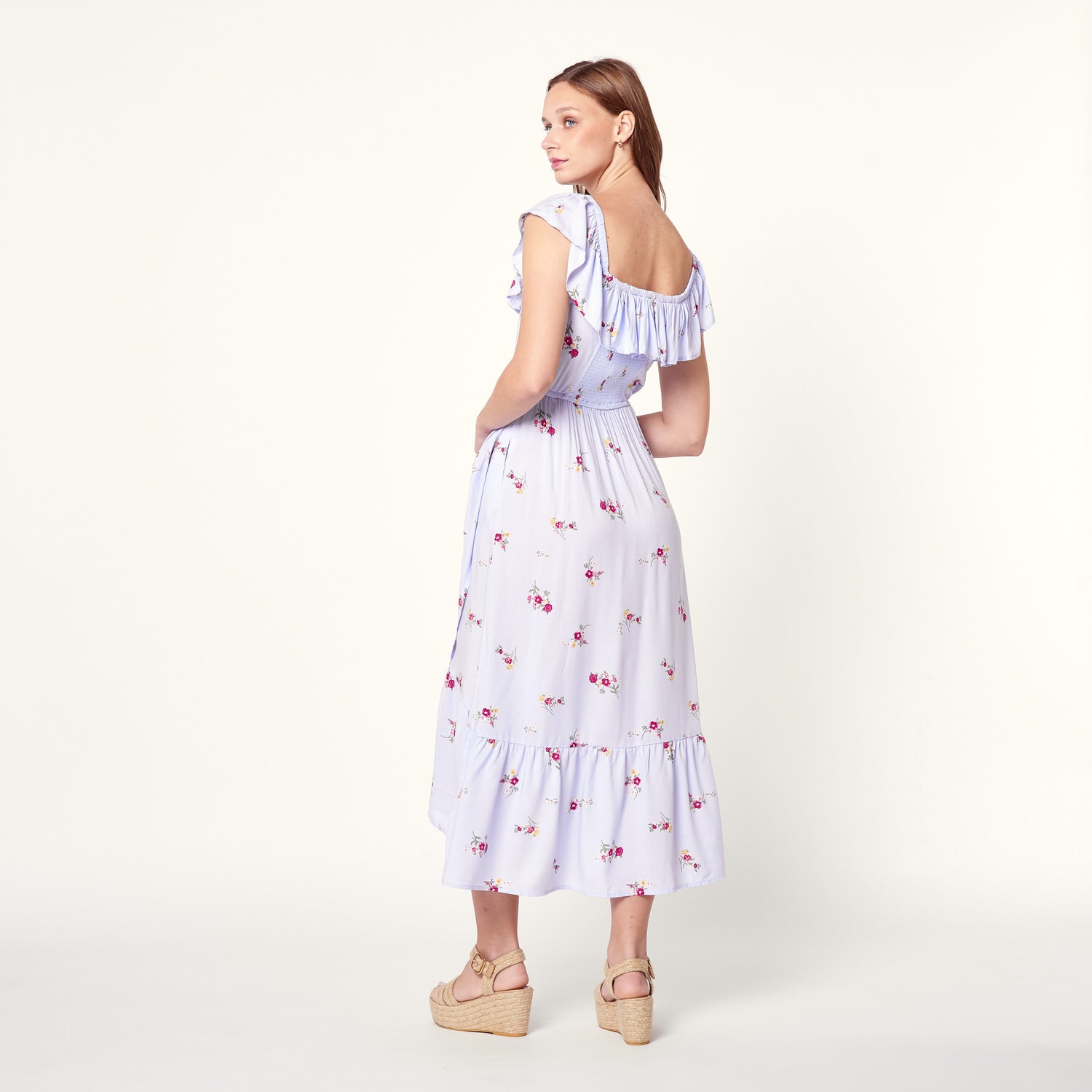 Vestido Volante Print 2