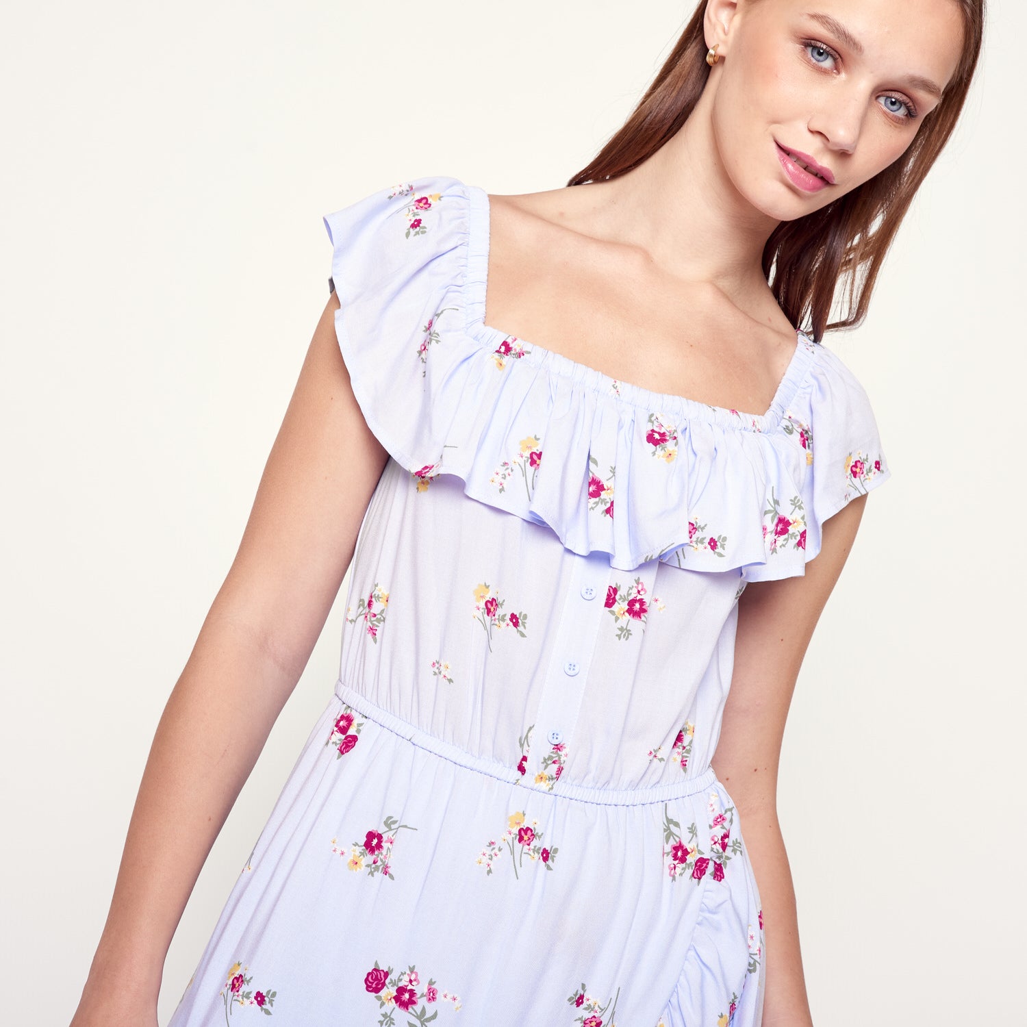 Vestido Volante Print 2