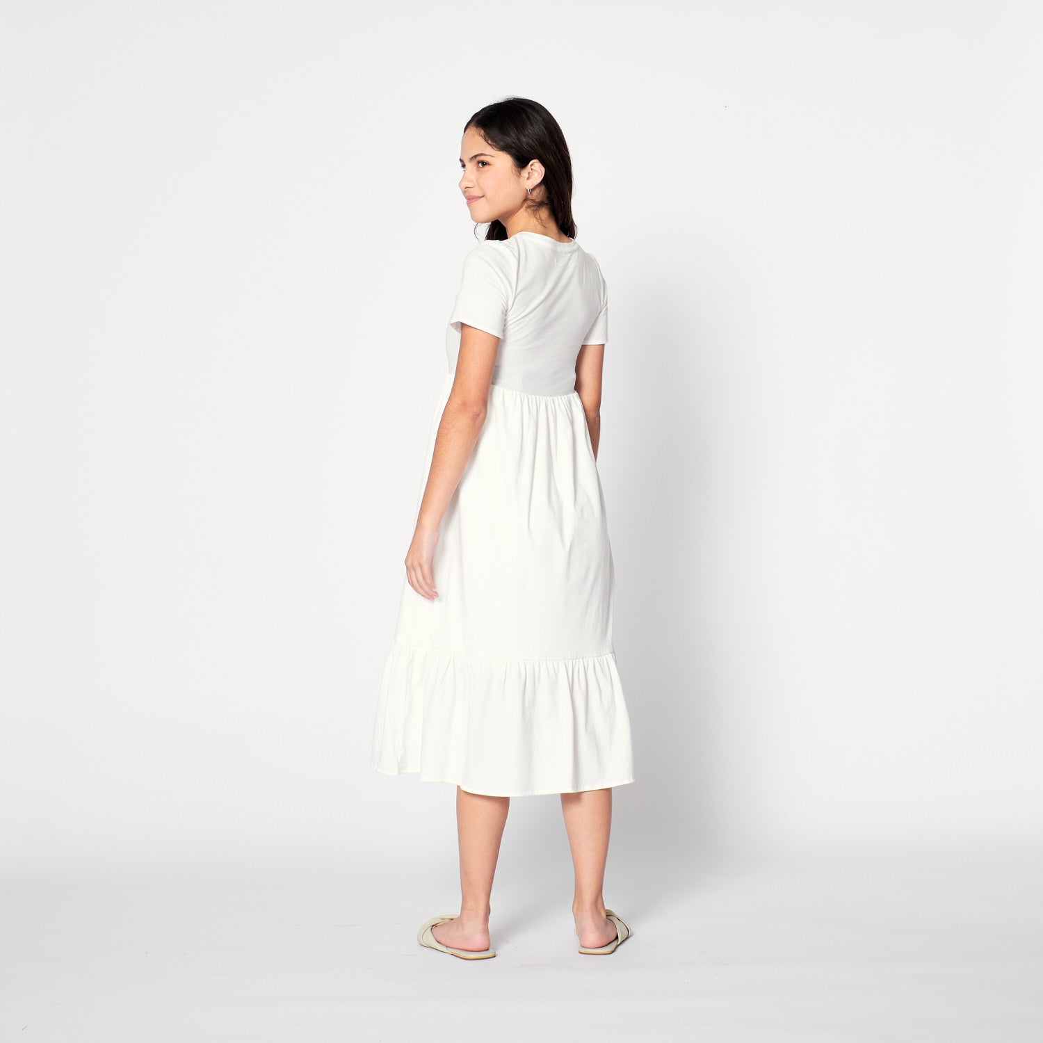 Vestido Ximena Hueso