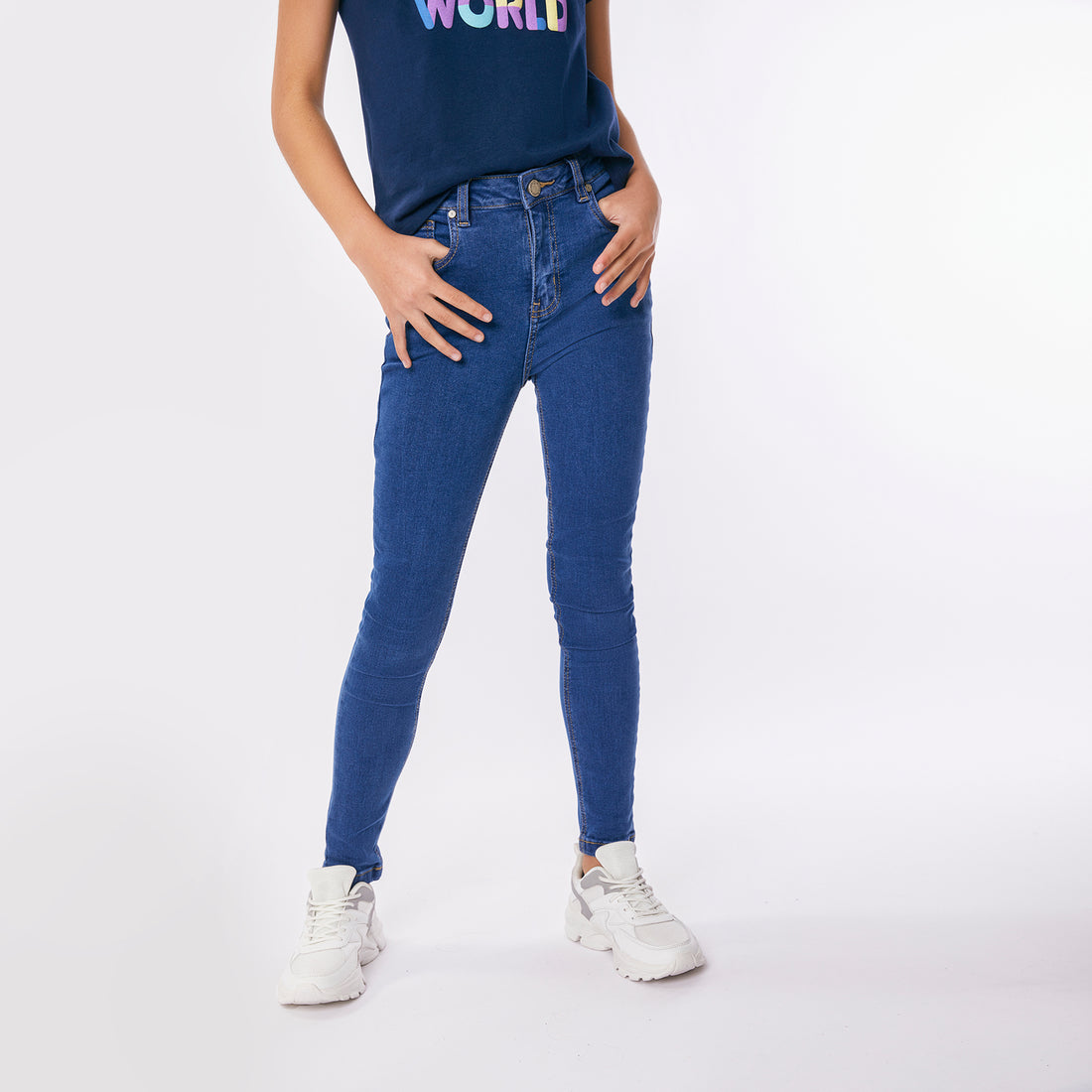 Jean Skinny Always On Azul