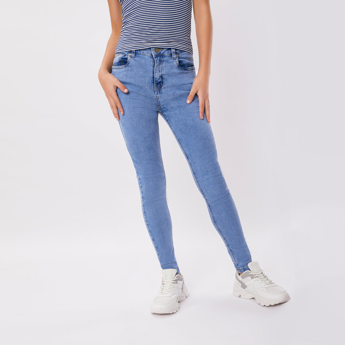 Jean Skinny Always On Celeste