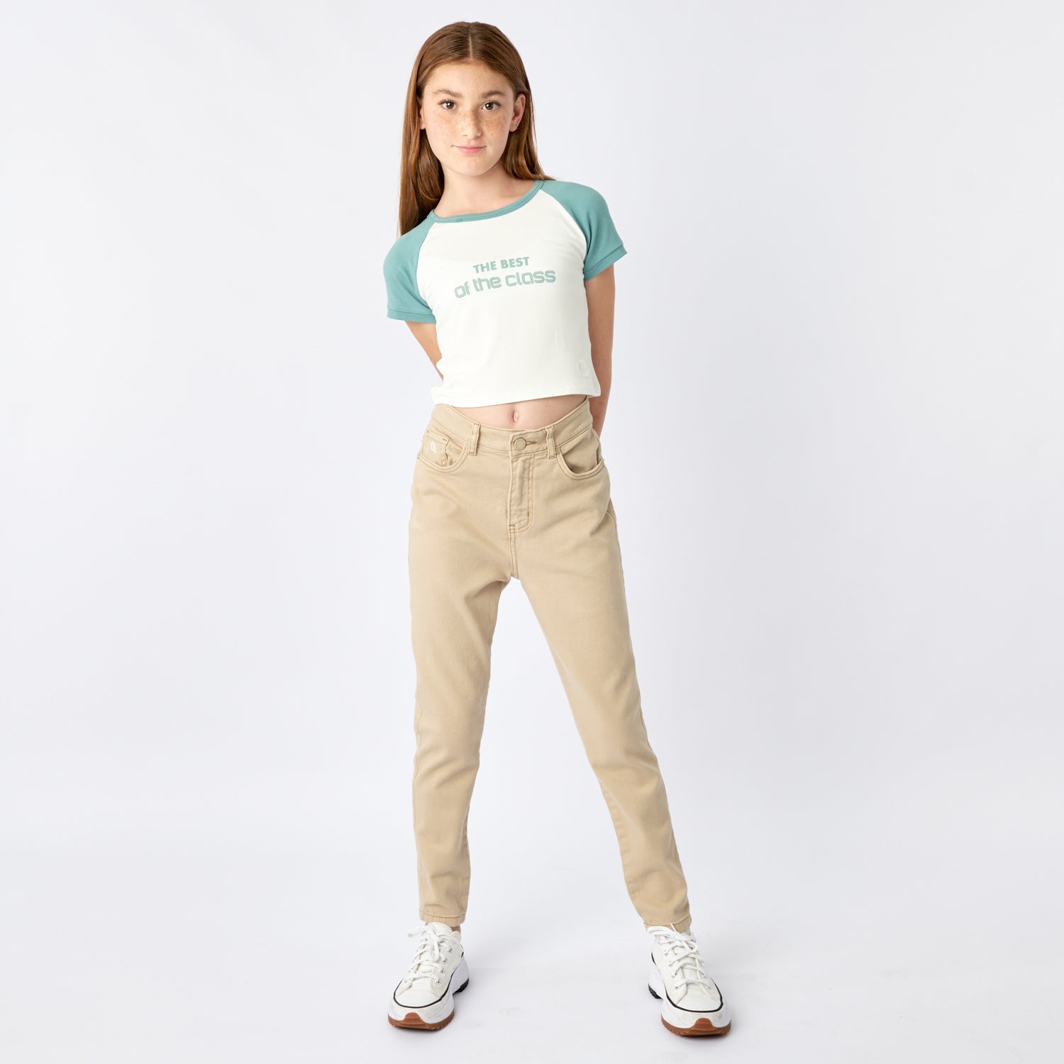 Pantalon Skinny Always On Beige